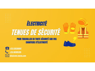 Les tenues de sécurité pour les électriciens